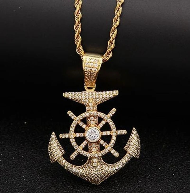 Anchor Pendant Necklace