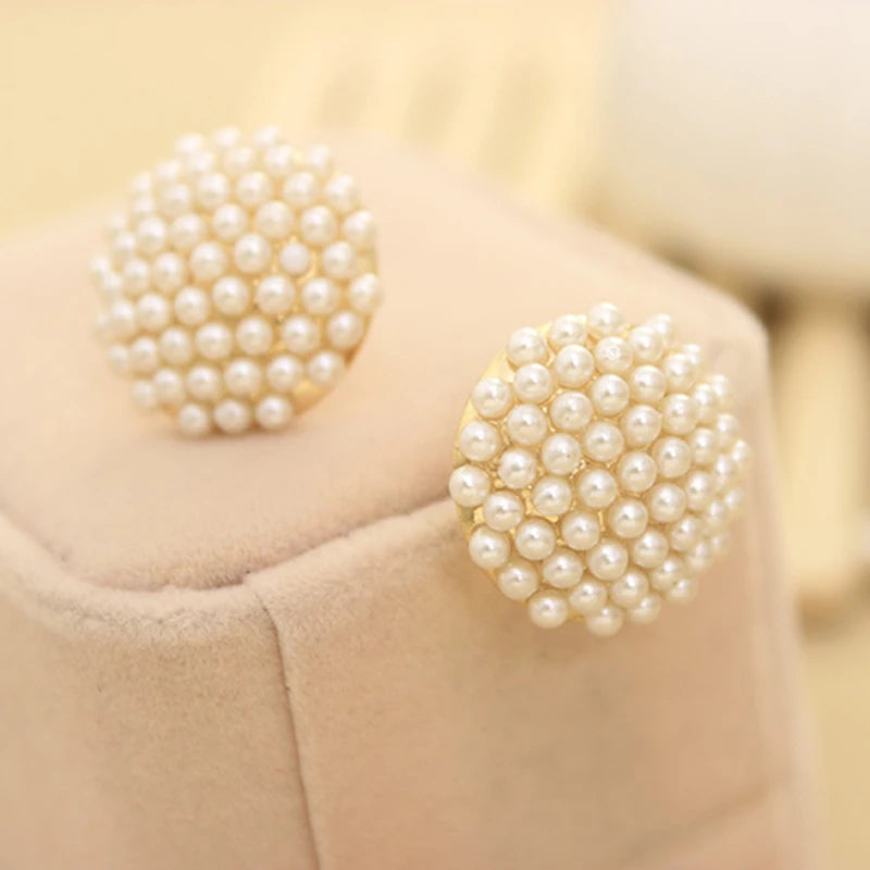 Ball Charming Stud Earrings