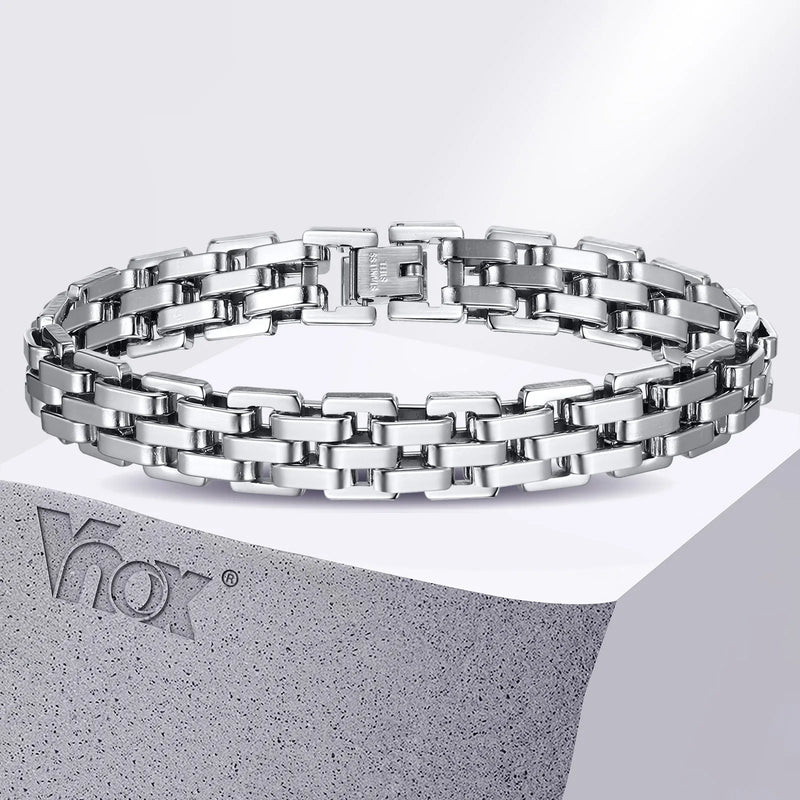 Vnox Shaped Chain Bracelet